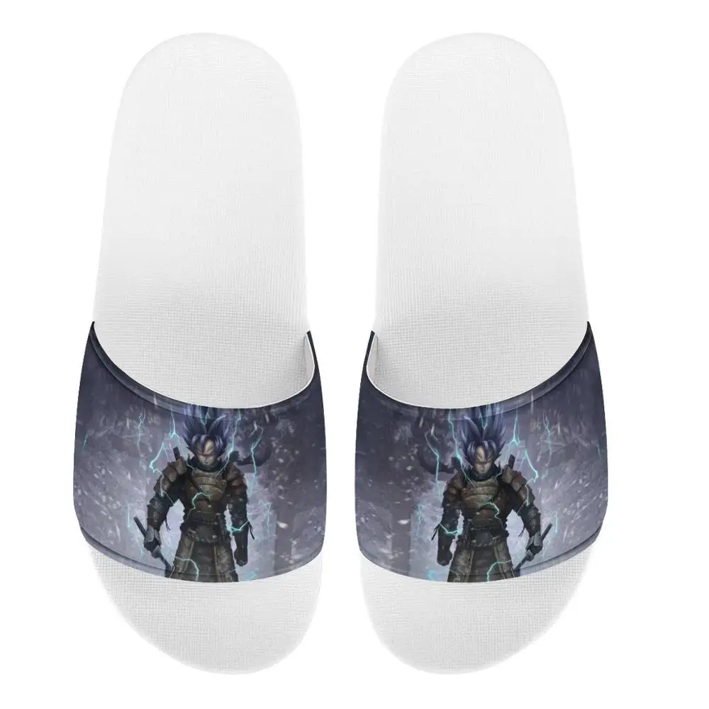 

Men Custom Pattern Slippers New Dragon Ball Print Summer Fashion Slide Sandals Outdoor Non-slip Beach Shoes Platform Flip Flops