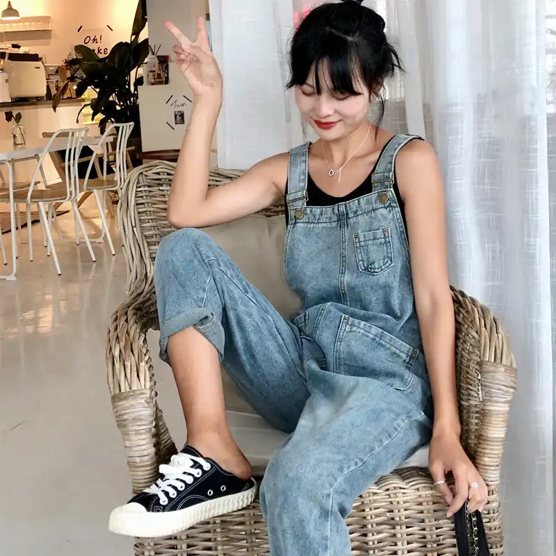vintage oversized overalls