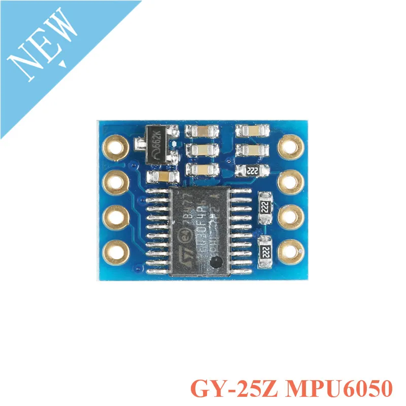 GY 25Z MPU6050 Модуль датчика GY25Z MPU 6050 IIC аналоговый гироскоп ускорение угол наклона