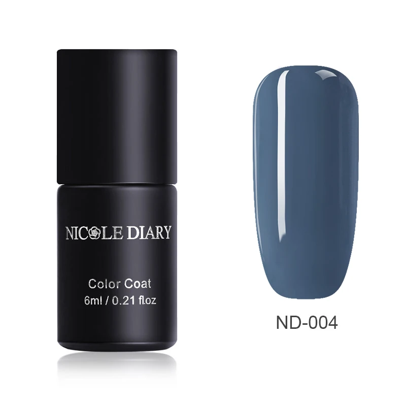 ND-004 Николь дневник 56 Цвета Гель-лак one step матовый блеск био-Гели Soak Off Гель-лак для ногтей, Лаки длительный маникюра Лак для ногтей - Цвет: ND-004