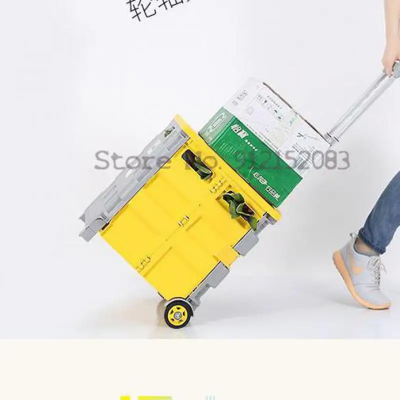 Корзина для покупок небольшая корзина портативная домашнего питания тележка