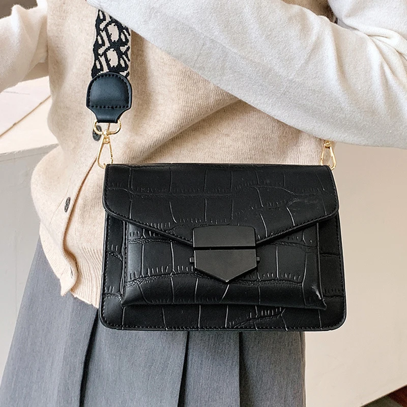 

VeryMe PU Leather Women Shoulder Crossbody Bag soft Chain Female Handbags Casual Square Ladies Messenger Bags Retro Bolso Mujer