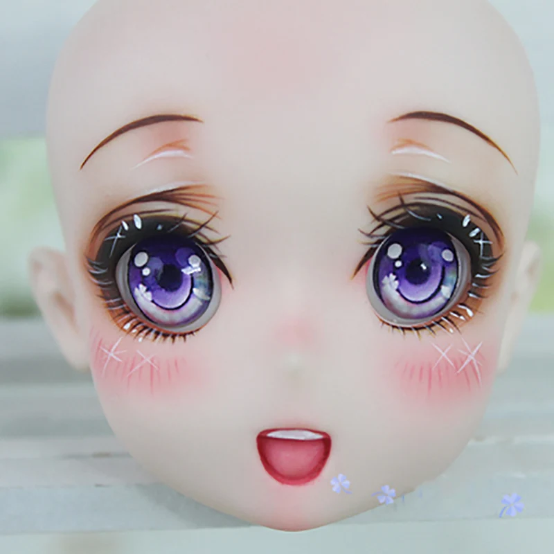 Allaosify 6 очков 4 точки 3 точки BJD SD DD кукла нажатие мультфильм глаза 14 16 18 20 22 24 мм