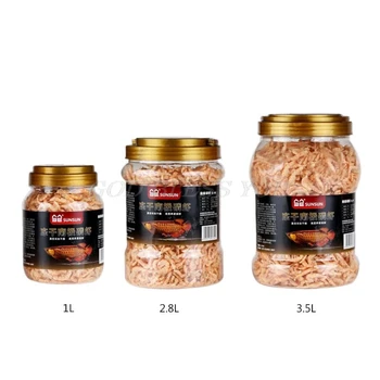 

Aquarium Tropical Fish Foods Turtle Arowana Feeding Freeze Dried Shrimp Healthy Drop Shipping