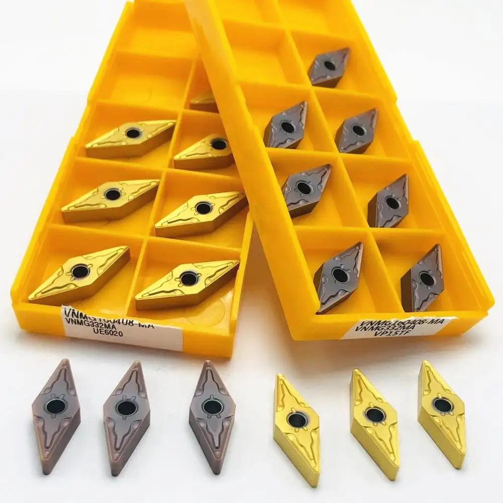 

Carbide insert VNMG160408 UE6020/VP15TF/US735 external metal turning tool VNMG 160408 CNC machine turning tool