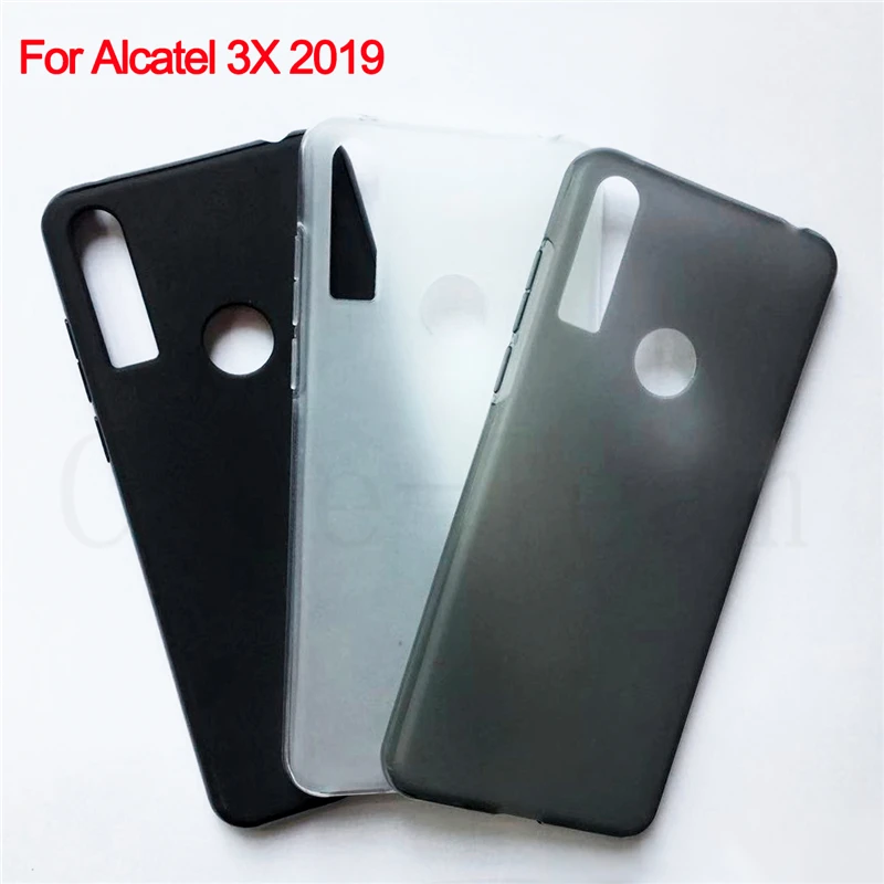 1 Piece Pudding TPU Case for Alcatel 3X 2019 case Soft cover mix models accept |
