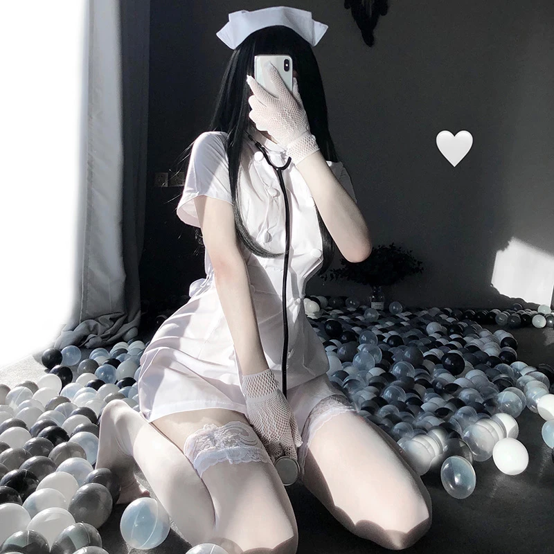 Women Sexy Cosplay Lingerie Nurse Erotic Cosplay Costume Maid Outfit For Couple School Girl women lingerie women lingerie set women cosplay costume