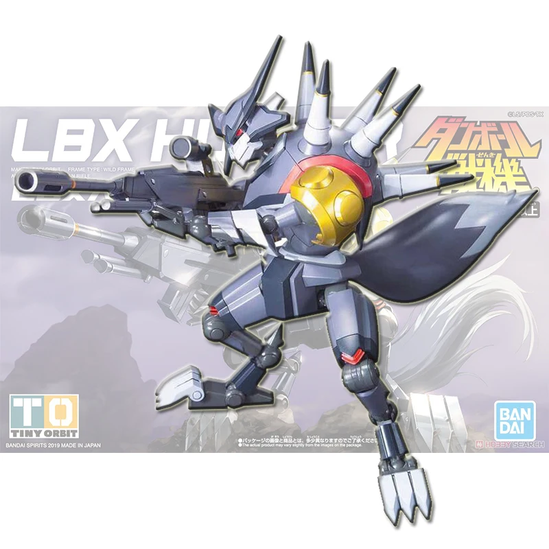 

Original Bandai WARS LBX 005 HUNTER Sniper Wolf Assembly Action Figure Brinquedos Model Dolls