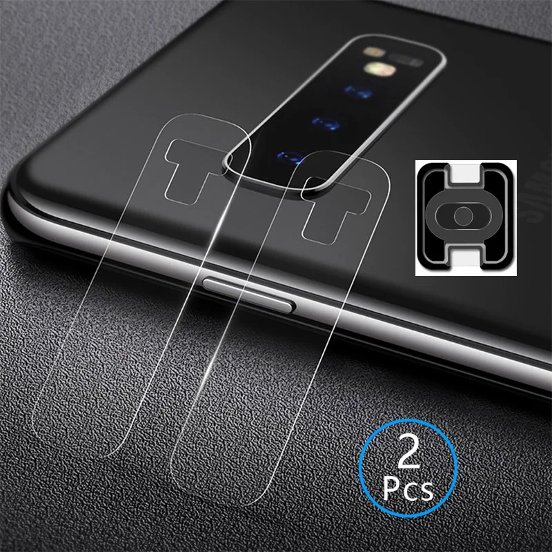 2 шт. пленка для камеры samsung s6 s7 edge s8 s9 s10 plus s10e Защитная объектива из закаленного