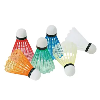 

Colorful Badminton Shuttlecock Ball Portable Plastic Training Gym Badminton Ball Outdoor Sports Activities Supplies Acessories