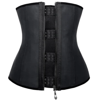 

Women Corset Slimming Shaperwear Lingerie Sexy Zipper Slim Fit Workout Rubber Waist Cincher Waist Corset Underbust Corset