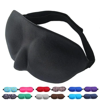 

3d Stereoscopic Sleeping Eye Mask Eyeshade Breathable Eye Cover Eye Patch Women Men Soft Portable Blindfold Travel Eye Patch