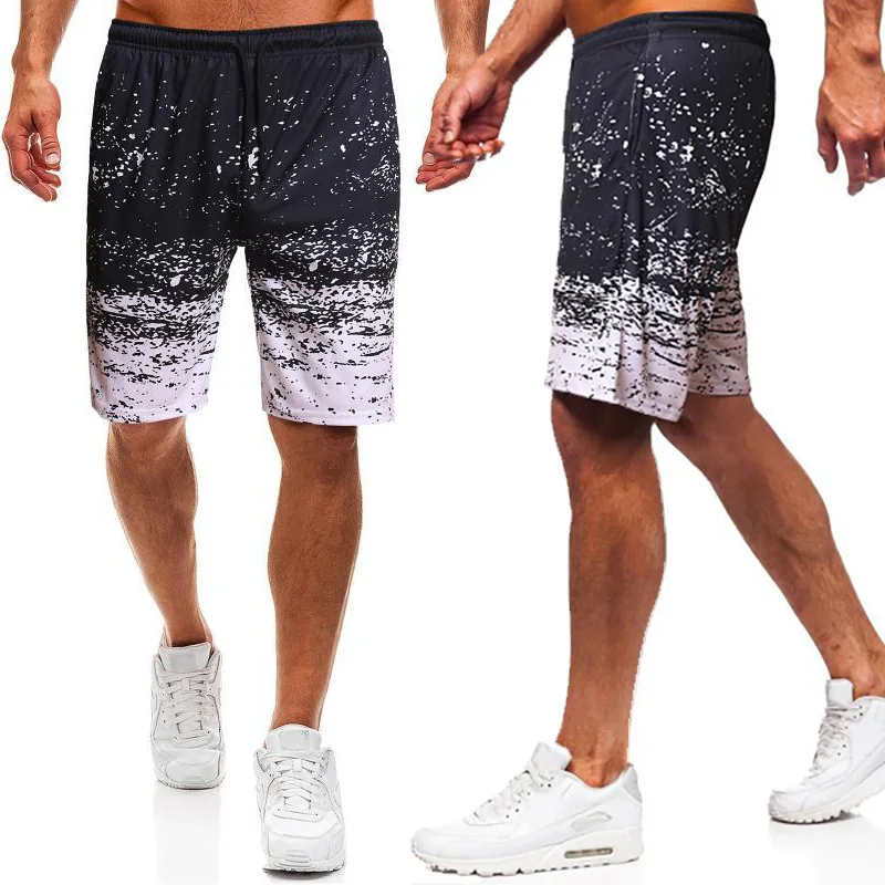 

2020 Summer Men's Pants Casual Beach Short Pants Sports Drawstring Pants For Male Plus Size S-4XL