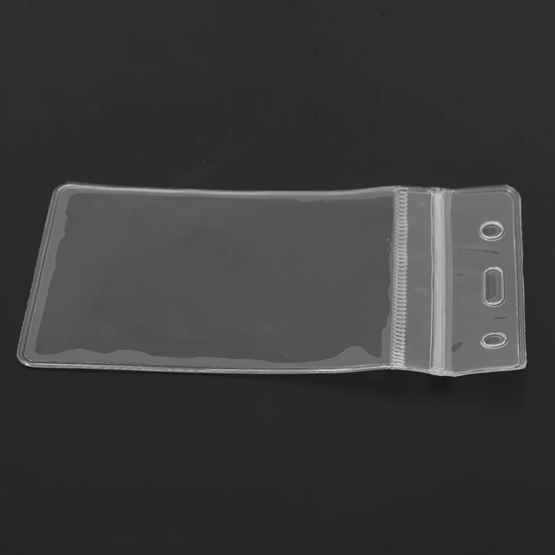 HOT-5 waterproof Clear plastic Badge Working Exhibition ID Name Card Holders