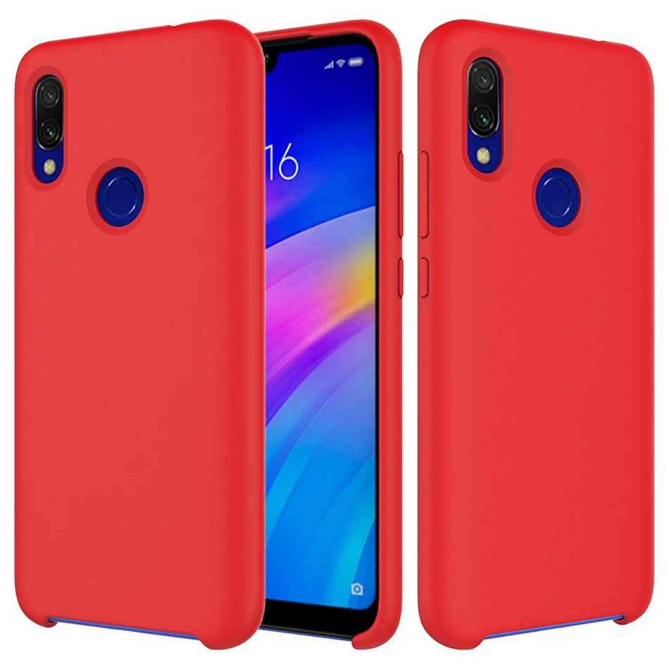 Жидкий силиконовый чехол для Xiaomi Mi 9 SE 8 Lite 6X/A2 9T Оригинальный edmi K20 Pro Note 7 мягкая