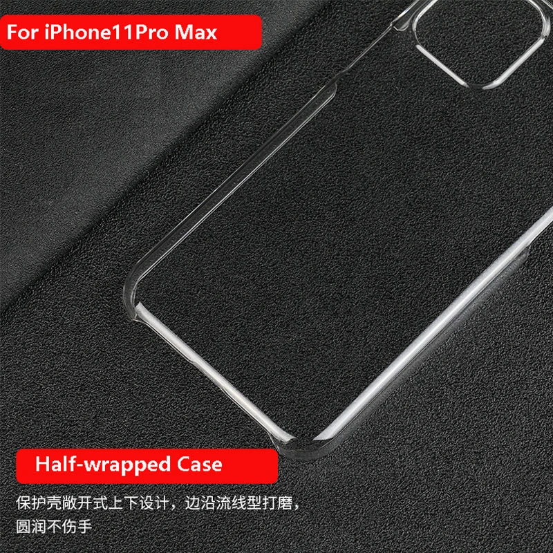 iphone xr clear case Ultra Thin Transparent For Apple iPhone 13 12 Mini 11 Pro Max X Xr XS 7 8 Plus SE 2020 Luxury Hard Shell Half-Wrapped Phone Case iphone 11 case with card holder