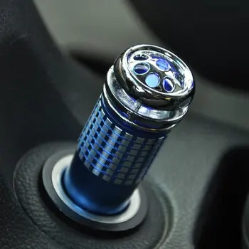 

New Car Air Purifier Car-borne Formaldehyde Removal Negative Ion Purification Oxygen Bar Smoke Removal with Blue Jewelry