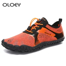 Женская и мужская водонепроницаемая Спортивная обувь; обувь с пятью пальцами; обувь для пеших прогулок; Водонепроницаемая Обувь для дайвинга; носки для плавания; Aqua Shoe Masculino