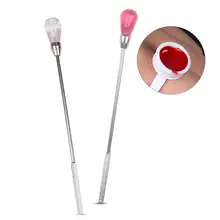 

Minimalistic Functional Tattoo Mixing Rod with Rhinestone Head Thick Pigment Mixing Stick Anti-deformed for Personal Use
