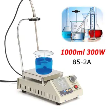 

85-2A Magnetic Stirrer Mixer Blender Machine with Stir Bar Laboratory Capacity Maximum stirring 2400rpm