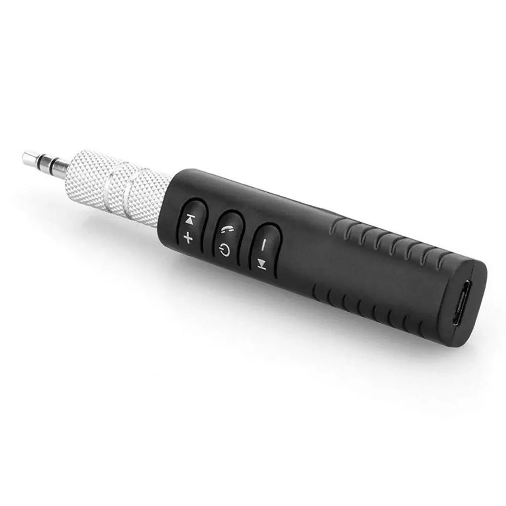 Lavalier Aux bluetooth-адаптеры автомобильный Bluetooth передатчик приемник умный Hansfree 3,5 мм Bluetooth музыкальный приемник