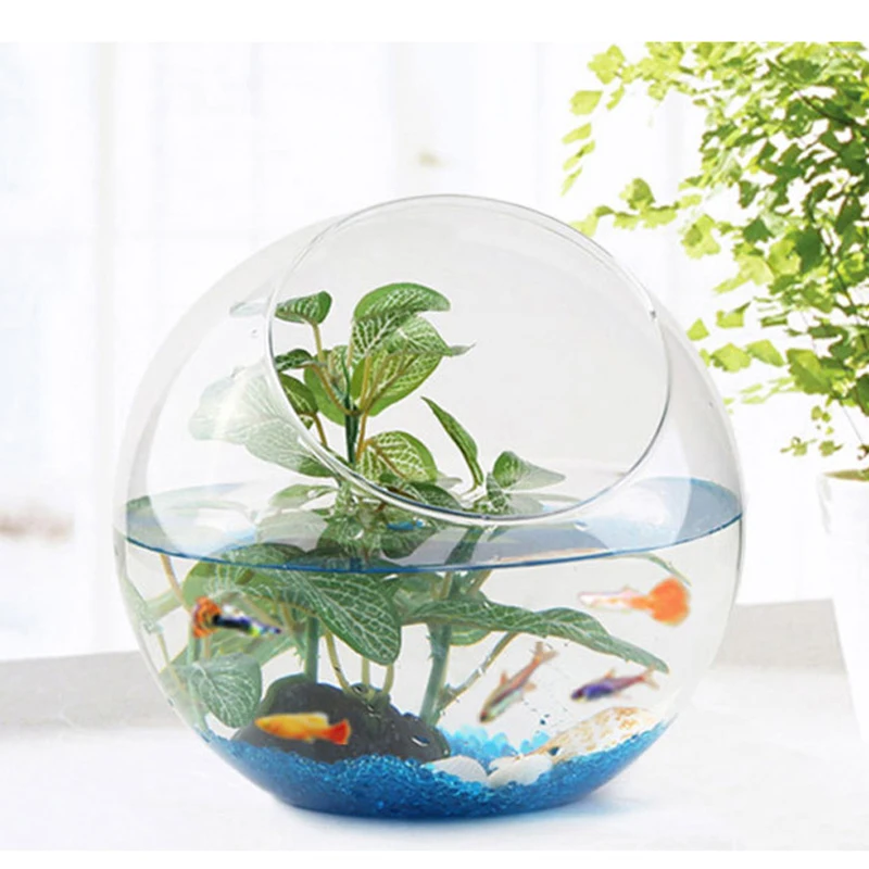 500g Fish Tank Sand Glass Stones Pebbles Artificial Crystal Stones Rocks for Vase Filler Table Scatter Aquarium Decoration