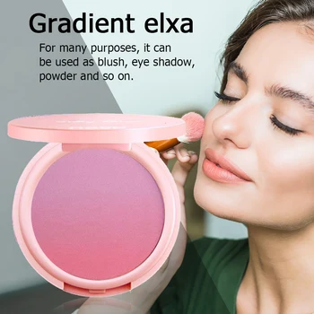 

Make-Up Blush Long Lasting Pigmented Baked Cheek Rouge Matte Natural Glow Powder Cosmetic Make-Up Rouge