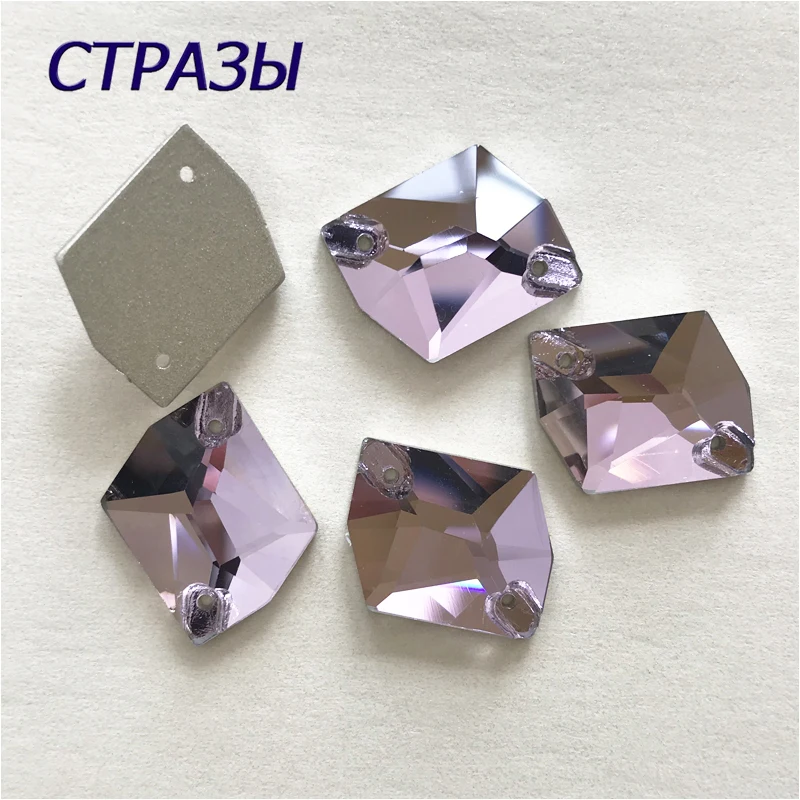 

CTPA3bI 3265 Cosmic All Sizes Violet Shiny Gems Flat Back Sew On Crystal Stones Needlework Beads For Clothing Accessories