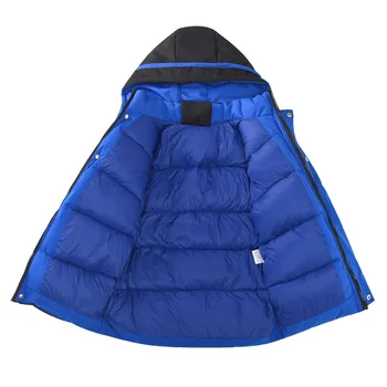 

LZH New Fashion Teenagers Boys Jacket 2020 Autumn Winter Children Warm Outerwear Coat Kids Hooded Down Jacket 6 8 10 12 Years