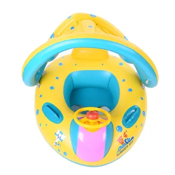 

Baby Kids Summer Swimming Pool Swimming Ring Inflatable Swan Swim Float Water Fun Pool Toys Swim Ring Seat Boat Sport For 3-6Yea