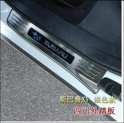 Добро пожаловать педаль подходит для SUBARU XV арматура, для SUBARU XV из нержавеющей стали специальный декоративные аксессуары - Название цвета: 18