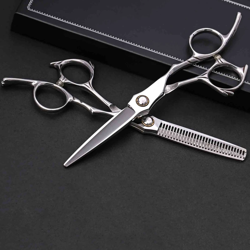 Professional Hair Cutting Scissors Set 11Pcs Haircut Brazil