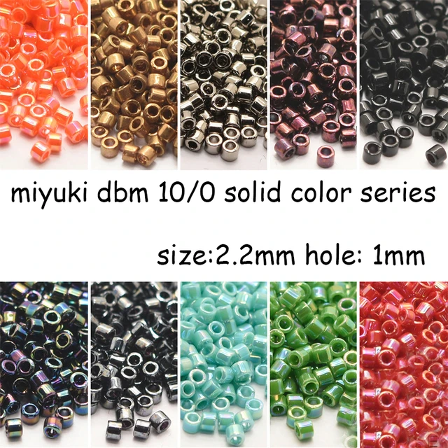 Giappone Perline Miyuki Delica 2.2 Dbm18 di Colore Opaco di Colore Solido  Picasso Seed Beads 5G Pacchetto - AliExpress