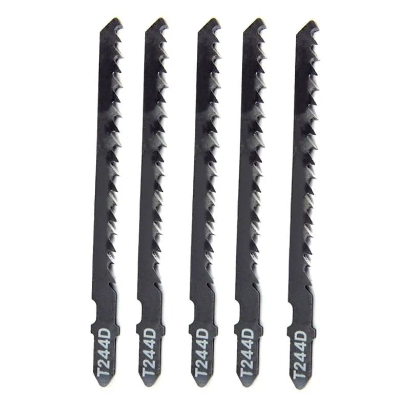 Jigsaw Blade Jigsaw Blades Set Metal Wood Assorted Blades Woodworking T144D/T244D/T127D/T111C Power Tool Saw Blade 5pcs jig saw blades