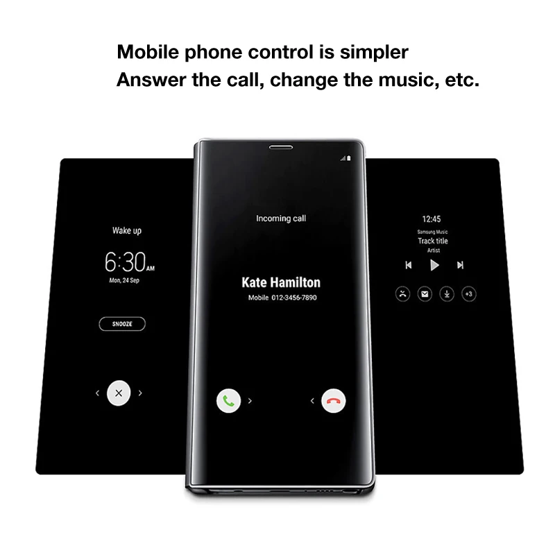 Original Samsung Clear View Standing Cover Phone