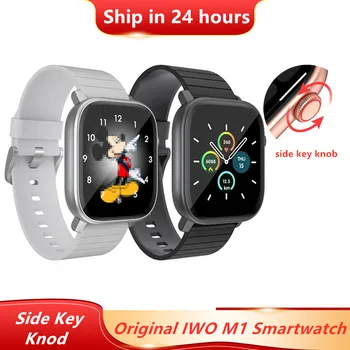 

2020 IWO M1 IP68 Waterproof Smart Watch Men Full Touch Fitness Tracker Blood Pressure Smartwatch For Android IOS PK IWO 8 10 12
