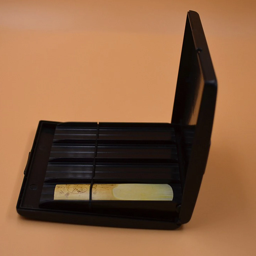 Holds 8 Clarinet Saxophone Reeds ABS Plastic Alto/Tenor Saxophone Reed Case