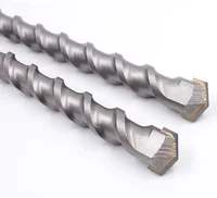 Perceuse électrique pour béton en alliage d'acier au tungstène, 500mm, 1 pièce, pour le perçage des murs, perceuse SDS PLUS SDS carrée 8mm-32mmBIT 5