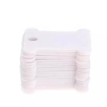 

100pcs Embroidery Floss Craft Thread Bobbin Cross Stitch Storage Holder Plastic Sewing Thread Board Card Craft Kit