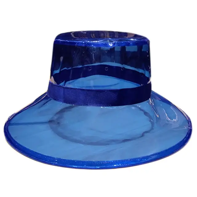 Women Men Summer PVC Transparent Bucket 