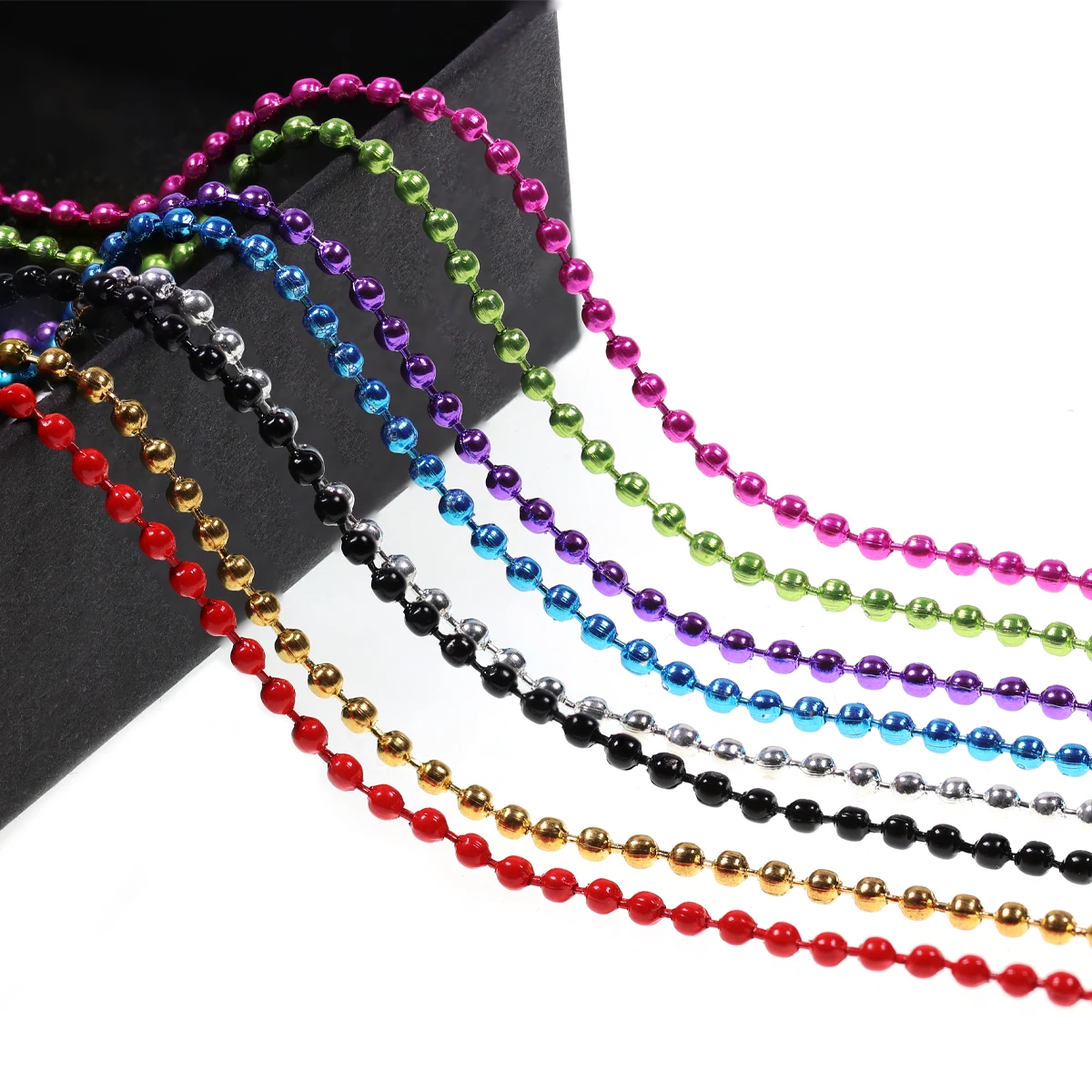 45/60cm Sinking Fly Tying Bead Chain Head Streamer Nymph