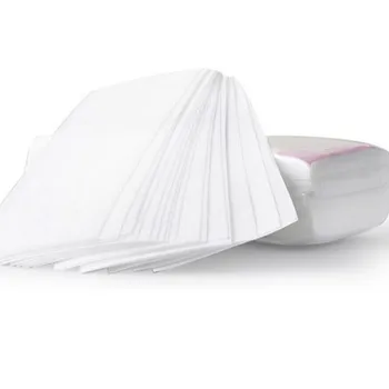 

10/100/200PCS Disposable Hair Removal Depilatory Nonwoven Epilator Wax Strip Paper Roll Waxing Non-Irritating Body Hair Removal