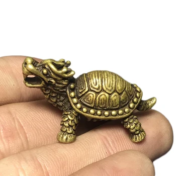 

LAOJUNLU Imitation Antique Pure Copper Turtle Basaltic Turtle Decoration