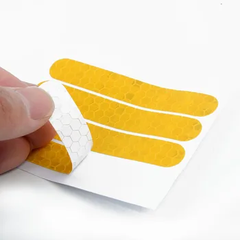 

1 Set PVC Night Safety Fluorescent Reflective Stickers For Ninebot Max G30 / ES1/ ES2 Scooter Parts Accessories