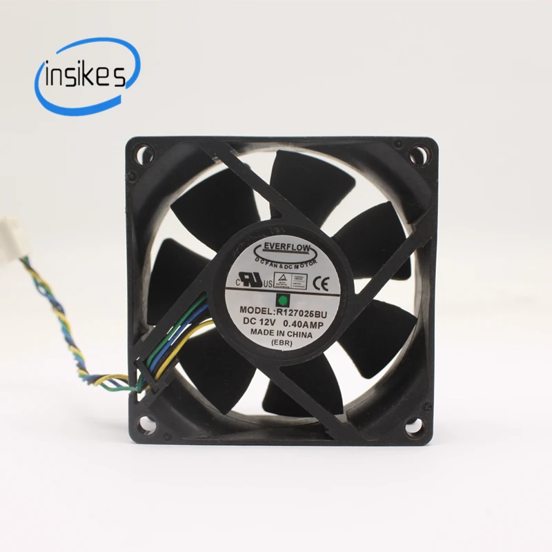 R127025BU PWM Temperature Control Cooling Fan DC 12V 0.4A 7025 7CM 70*