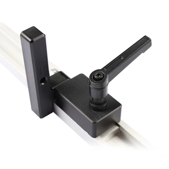 

Tool Chute Slider Manual Gauge DIY Practical Stop Connector Retainer Miter Track Wood Working T-Track T-Slot
