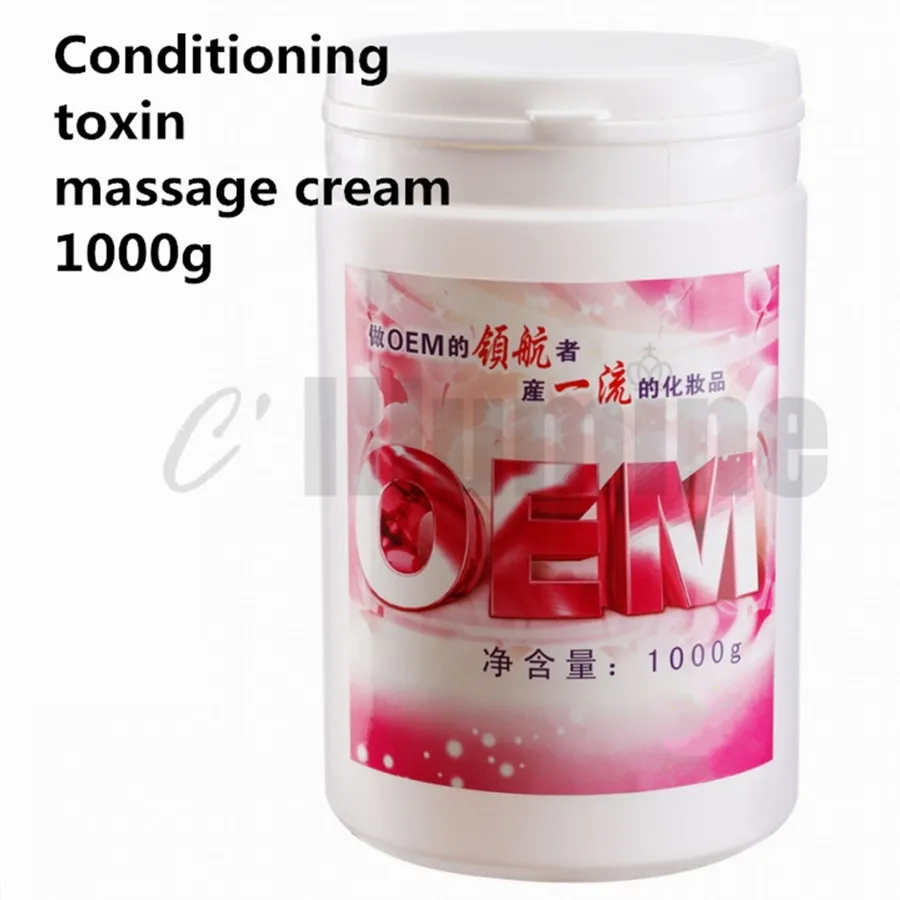

OEM Processing Conditioning Toxin Massage Cream Purification Cream Facial Lead Mercury Conditioning and Beauty Salon 1000g
