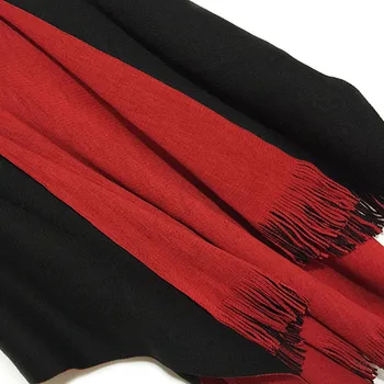 

Women's Blanket Oversized Scarf Wrap Shawl Knit Wrap Poncho Scarf Tassel Fringe