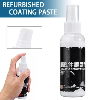 

1Pc 100ml Car Interior Leather Seat Sofa Leather Plastic Parts Retreading Agent Wax Car Maintenance Care Cleaner
