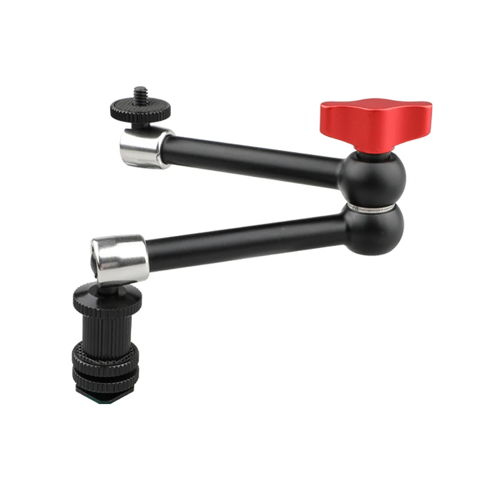 

Kayulin photo equipment 11" Articulating Arm 11 inch magic arm for LED light LCD monitor flash light camera